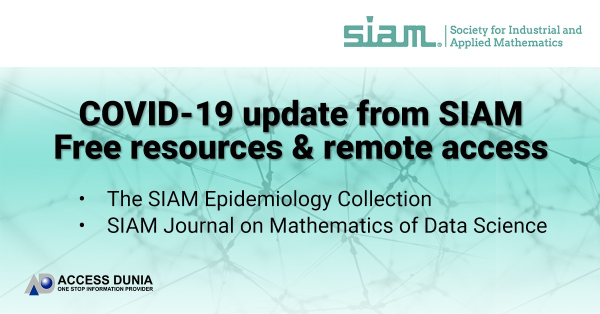 SIAM free access