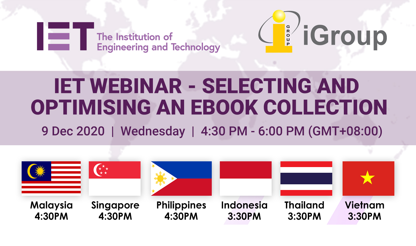 (Header) IET Webinar - Selecting and Optimising an eBook Collection